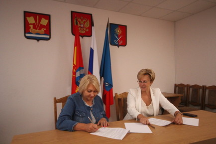 Отрадненская администрация подписала соглашение с Центром патриотического воспитания Новосибирской области