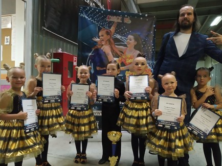 Отрадненские звёздочки Академии Танца "Забава" на первенстве по Артистическому танцу
